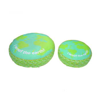 Luxury Printed Soft Round Pet cushion Bed